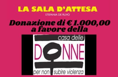 Donazione alla Casa delle Donne per non subire violenza foto 