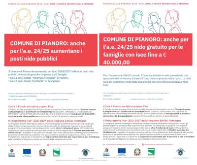 Ampliamento posti nido e abbattimento rette  foto 