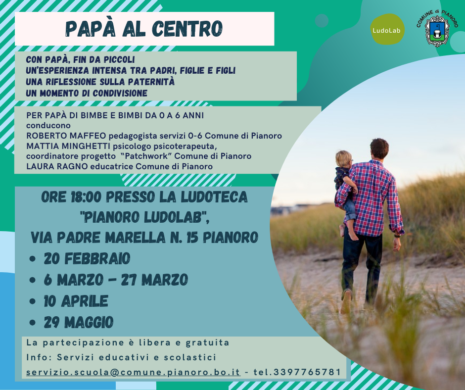 Papà al centro foto 