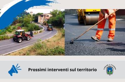 Lavori sul territorio comunale foto 